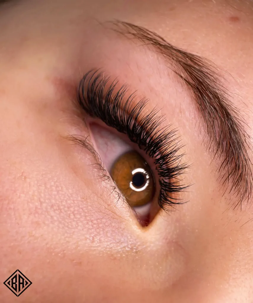 Eyelash extensions Types and 21 FAQs 1 classic eyelash result before and after 1