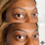 Avant et après le combo brows - Beauty Art Pro 4