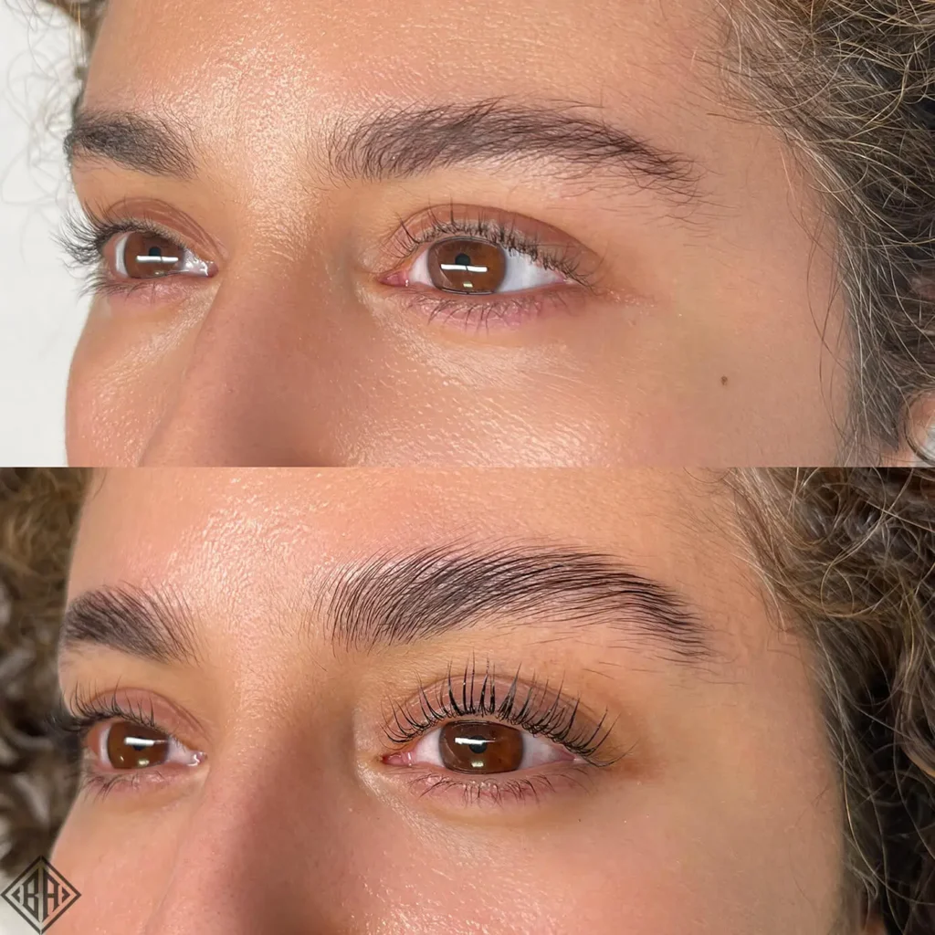 avant et après le Rehaussement De Cils à Genève - beauty art pro 9