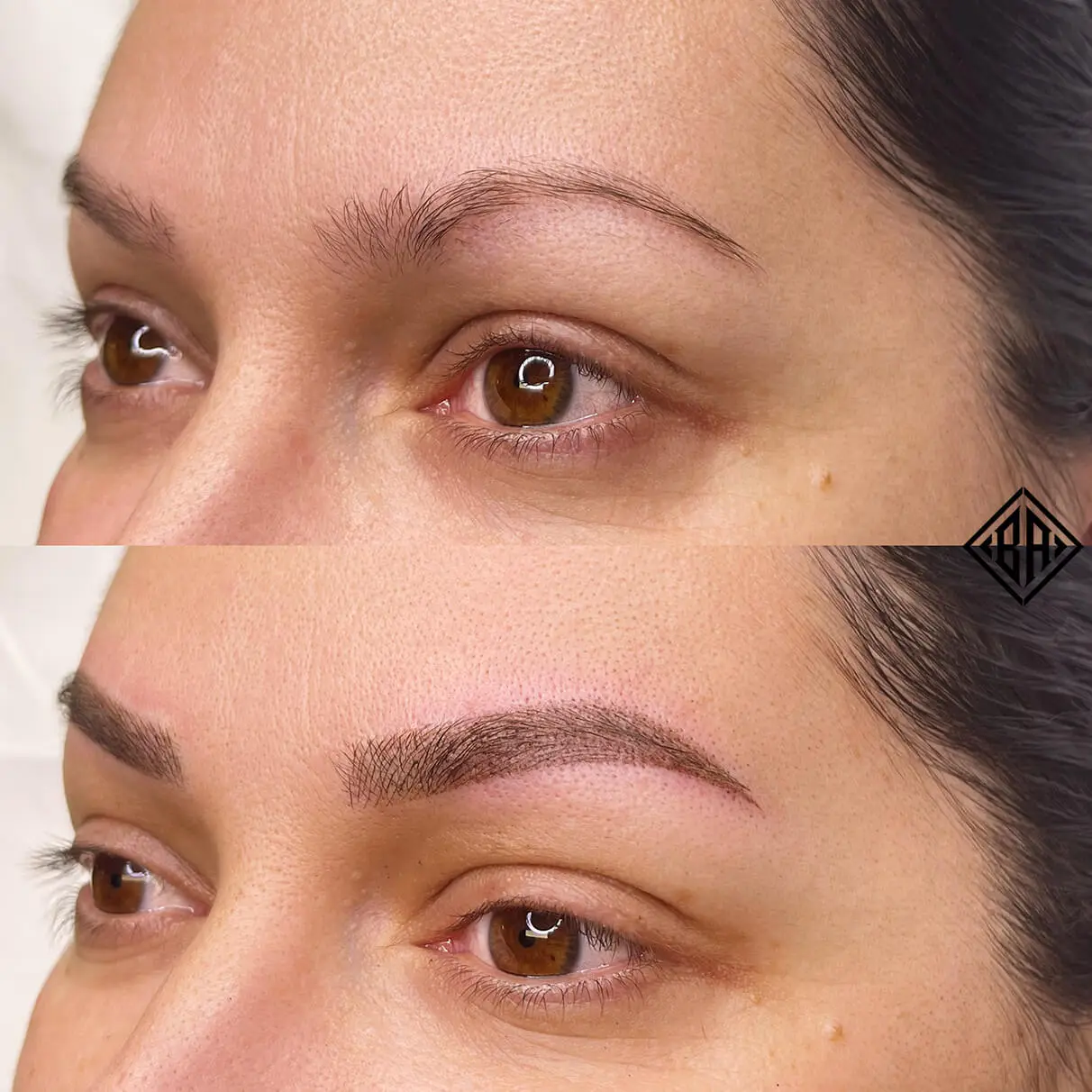 Avant et après le combo brows - Beauty Art Pro 5